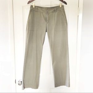 PATAGONIA Khaki Green Pants Size 6